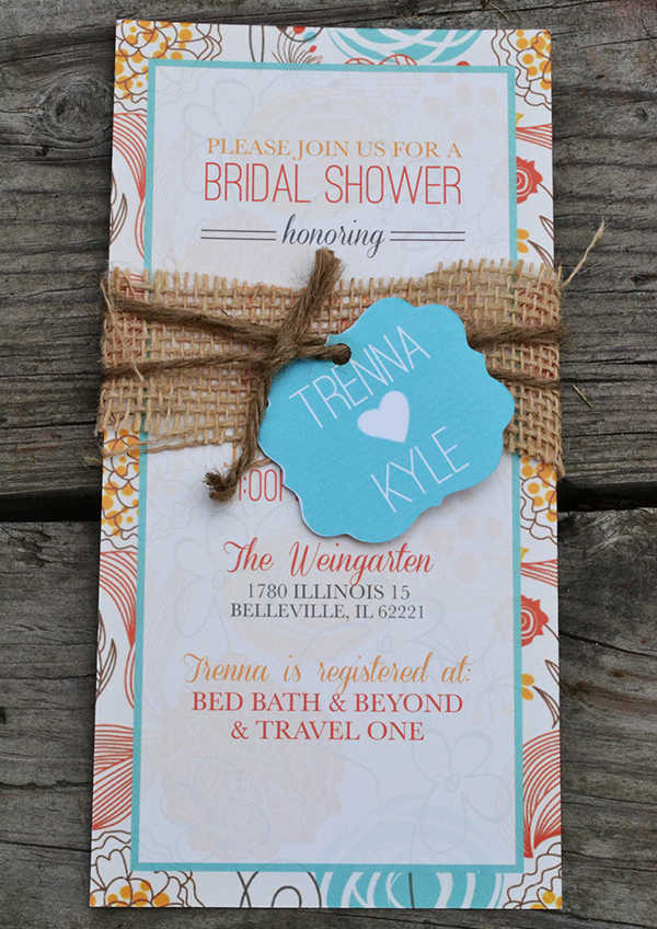 Bridal Shower Invitation Examples 43 Word PSD AI EPS Examples