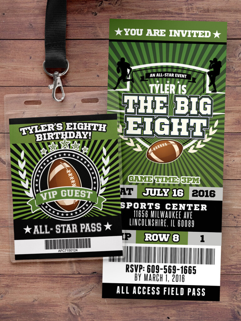 Custom Invitation Design VIP Pass Ticket Invitation Printable 