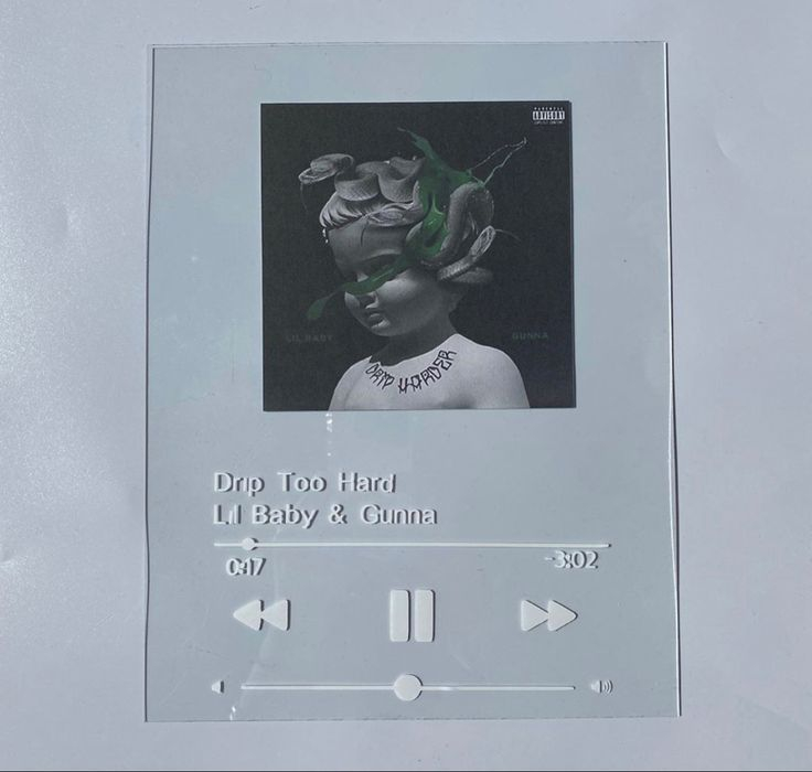 DIY Spotify Apple Music Glass Song Frames Song Frame Glass Song 