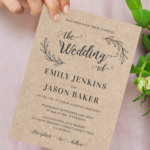 Download Printable Vintage Rustic Wedding Invitation Suite PDF