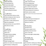 Editable Printable Wedding Checklist Wedding Checklist Printable Wedding Checklist Wedding