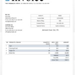 Event Planning Invoice Template Invoice Template Ideas