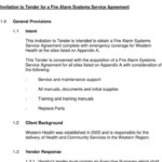 Explore Our Example Of Fire Alarm Maintenance Contract Template