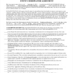 FREE 11 Sample Event Contract Agreement Templates In PDF MS Word