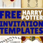 Free Harry Potter Birthday Party Invitations Invites Templates