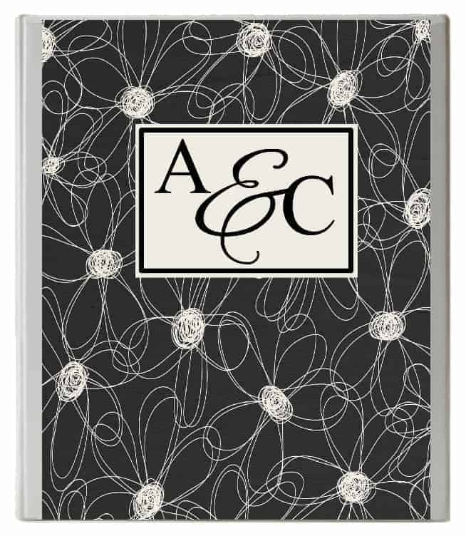 Free Monogram Binder Cover Customize Online Instant Download