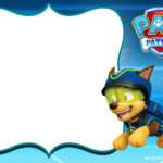 FREE Paw Patrol Birthday Invitation Templates For Teen Download