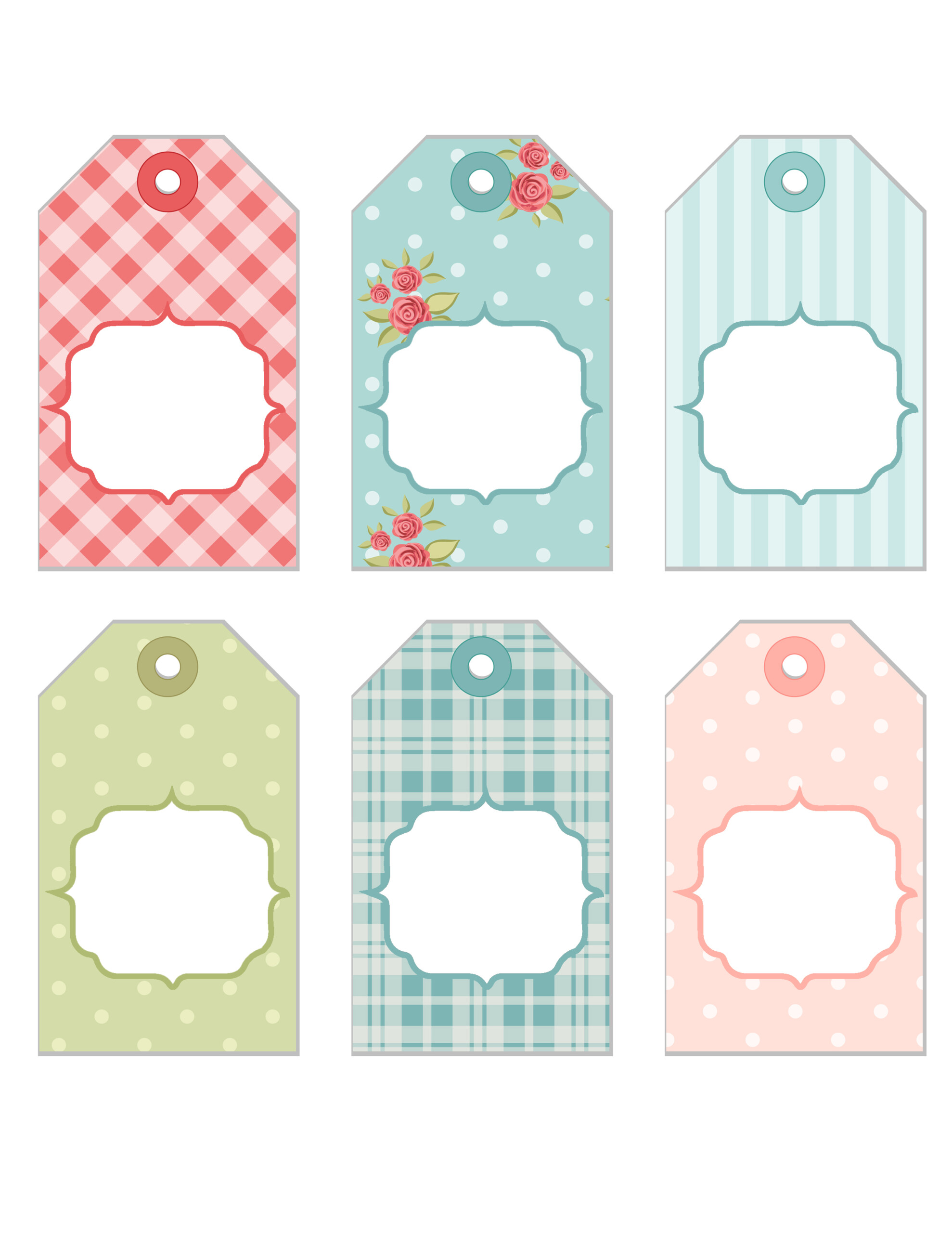 FREE Printable Shabby Chic Tags Bridal Shower Ideas Themes