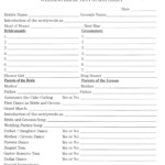 Free Wedding Song List Template SLEB OR ID