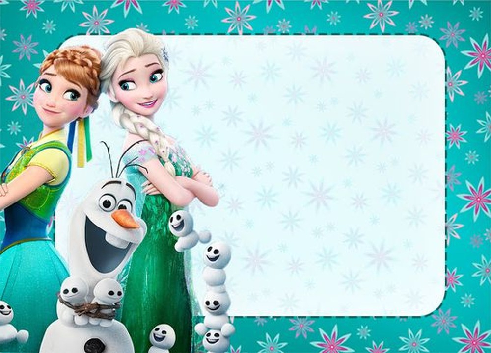 Frozen Free Printable Invitation Templates Invitations Online