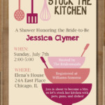 Items Similar To PRINTABLE Bridal Shower Invitation Stock The