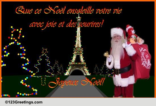 Joyeux No l Free French ECards Greeting Cards 123 Greetings