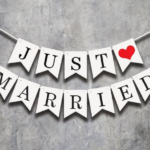 JUST MARRIED Banner MR PARTY