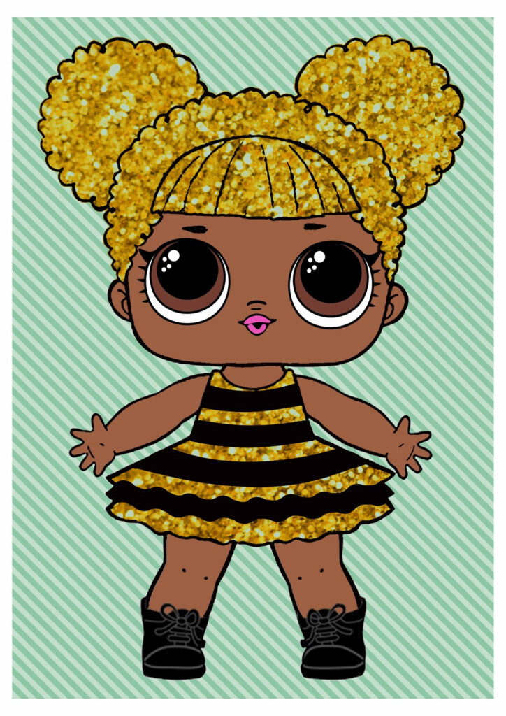 LOL Surprise Queen Bee Free Printable Posters Oh My Fiesta In English