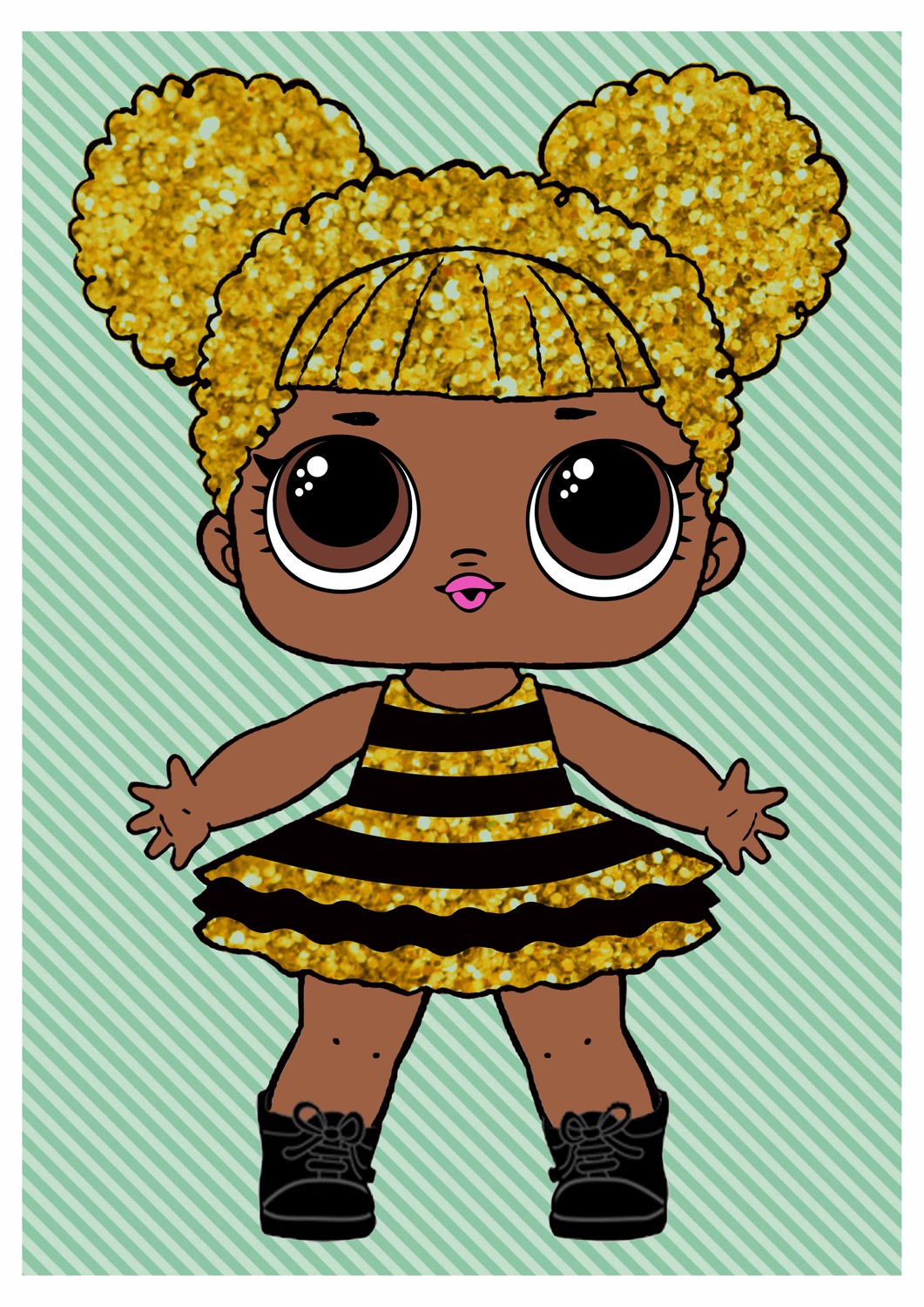 LOL Surprise Queen Bee Free Printable Posters Oh My Fiesta In English