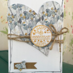 Modern Wedding And Anniversary Card StickerKitten Anniversary Cards