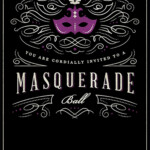 Printable Masquerade Birthday Invitation Template Masquerade