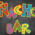 Printable NACHO BAR Sign Taco Party Sign Birthday Fiesta Sign DIY
