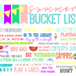 Printable Summer Bucket List The Girl Creative