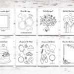 Printable Wedding Colouring Book Printable Coloring Pages