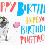 Pugtacular Birthday Birthday ECard Blue Mountain ECards