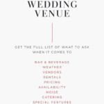 Questions To Ask A Wedding Venue Before You Book Simply Charming