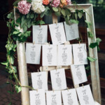 Rustic SEATING CHART Template Wedding Seating Cards Ideas Etsy