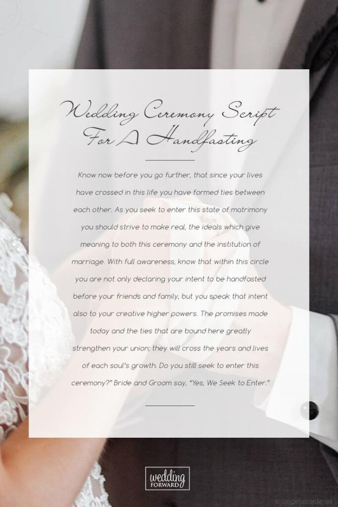 Sample Wedding Ceremony Scripts You Can Borrow For 2022 Wedding 