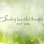 Sending Beautiful Thoughts Reply Thank You ECard Blue Mountain ECards