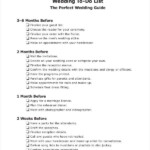 Simple Wedding Checklist 27 Free Word PDF Documents Download Free