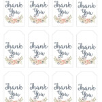 Thank You Gift Tags Blooming Homestead Free Printable Favor Tags