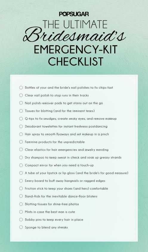 The 25 Best Bridesmaid Checklist Ideas On Pinterest Wedding List 