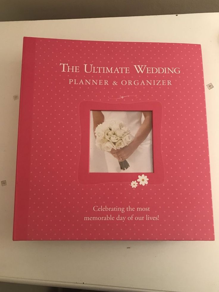 The Ultimate Wedding Planner And Organizer 3 Ring Binder Book Folders