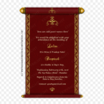 View 12 Get Indian Wedding Invitation Card Design Blank Template