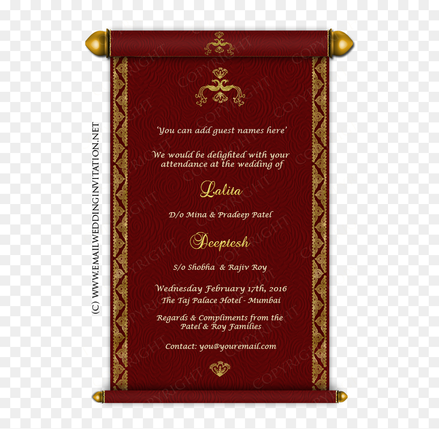  View 12 Get Indian Wedding Invitation Card Design Blank Template 