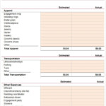 Wedding Budget Templates 19 Free Doc PDF Xlsx Formats Samples