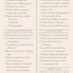 Wedding Checklist Infographic weddinginfographic Simple Wedding