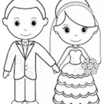 Wedding Couple Coloring Pages At GetColorings Free Printable