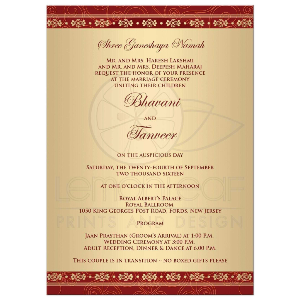 Wedding Invitation Template Kerala Cards Design Templates