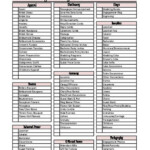 Wedding Planning Checklist Download PDF Simple Wedding Checklist