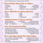 Your Complete Wedding Checklist 10 Steps Plus Timeline Wedding